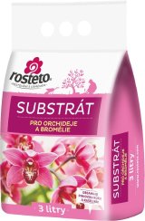 Substrát - Orchideje a bromélie Rosteto - 3 l