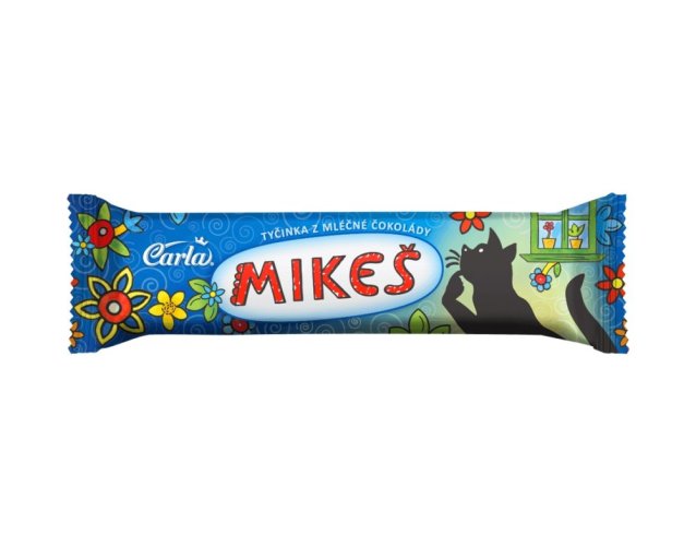 Mikeš tyčinka z mléčné čokolády 35 g  - Carla