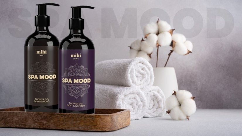 Spa Mood. Sprchový gel Sandalwood 400ml 021702