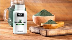 Vitamins. Spirulina 500 mg 100220