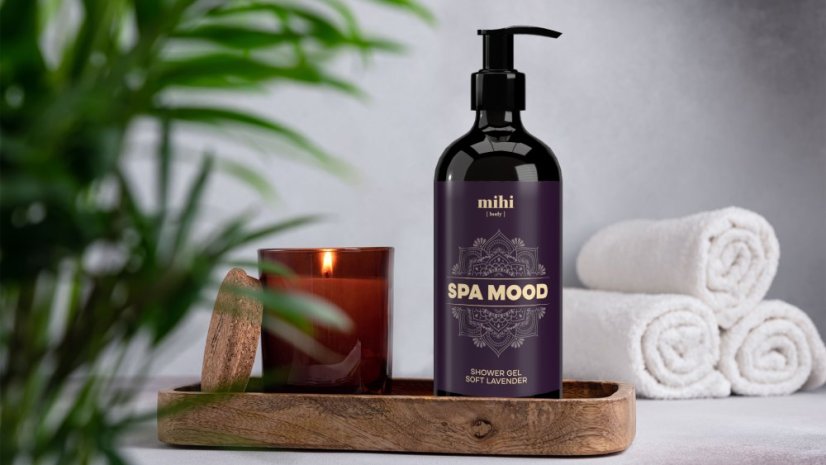 Spa Mood. Sprchový gel Soft Lavender 400ml 021701