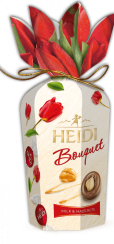 Bonboniéra Heidi BOUQUET 120 g MILK & HAZELNUT