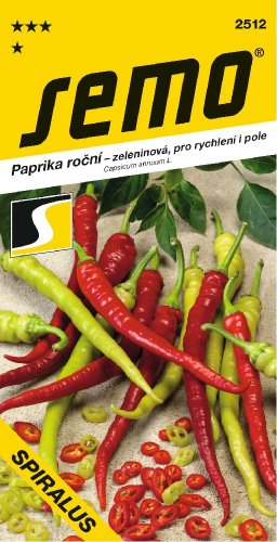 SEMO Paprika SPIRALUS beraní roh nepálivý, k rychlení i pro pole
