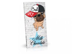 Buldoček kluk - Mléčná čokoláda 100g
