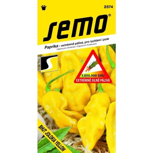 SEMO Paprika BHUT JOLOKIA YELLOW