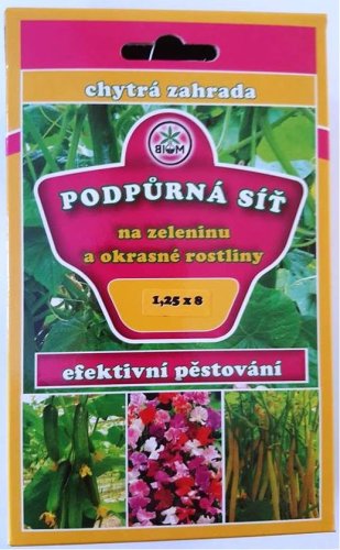 Biom Podpůrná síť na okurky 1,25 x 8 m