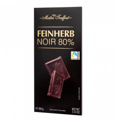 Maitre Truffout Premium Extra hořká čokoláda 80% 100g