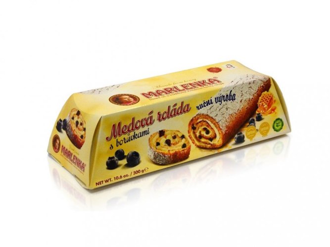 Marlenka - roláda s borůvkami 300g