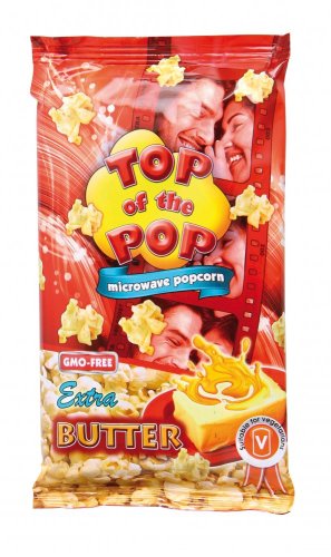 Top of the Pop Popcorn máslový 100g