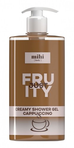 Mihi Just Fruity. Creamy shower gel Cappuccino 500ml  020621