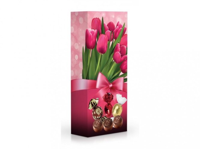 Čokoládové plněné pralinky - Tulipány 84 g