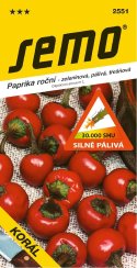 SEMO Paprika KORÁL třešňová, pálivá