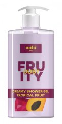 Mihi Just Fruity. Smetanový sprchový gel tropické ovoce 500ml   020622