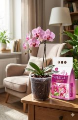 Substrát - Orchideje a bromélie Rosteto - 3 l