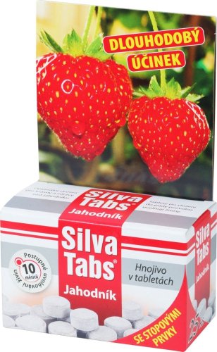 SilvaTabs tablety na jahody 25 ks