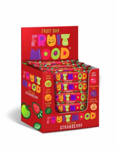 Sergio Ovocná tyčinka Fruit Mood Jahoda 20g