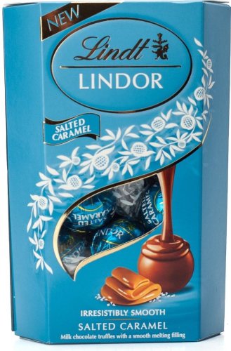 Lindt Lindor slaný karamel 200 g