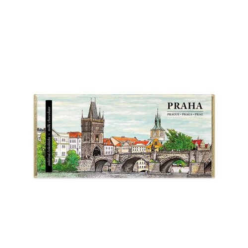 Praha, mléčná čokoláda 100 g
