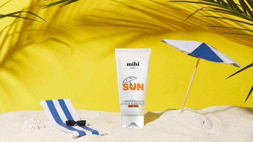 SUN. Opalovací krém na obličej a dekolt SPF 50+ SUN 50ml  011101
