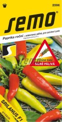 SEMO Paprika SRILANUS F1, silně pálivá, 12 000 shu