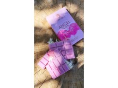 Untis choco Andělské vlasy - bílá čokoláda s cukrovou vatou a pistáciovou náplní 80 g