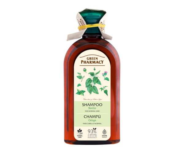 Green Pharmacy Kopřiva a Olej z kořenů lopuchu šampon pro normální vlasy 350 ml