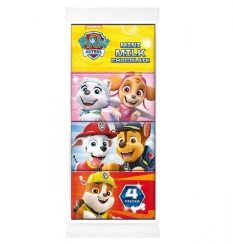 Paw Patrol mléčná čokoláda (4x20g) 80g