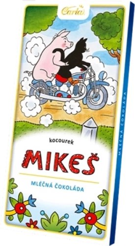 Čokoláda mléčná kocourek Mikeš - Carla 80g
