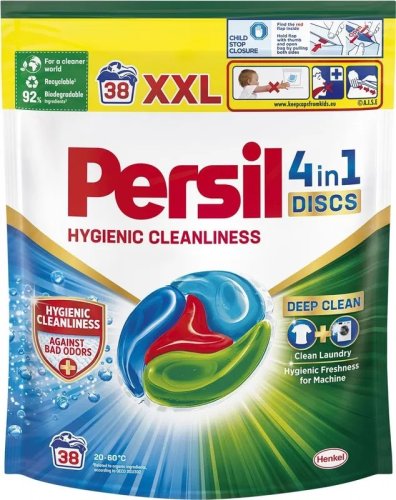 Persil Hygienic Cleanliness 4in1 kapsle na praní 38kusů