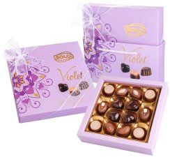 Bolci Chocolates Bolci Bonboniéra Violet 170g