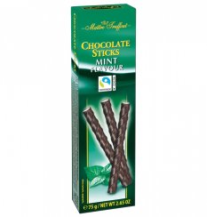 Maitre Truffout Dark Chocolate Sticks Coffee - Hořké čok. tyčinky s příchutí kávy 75g