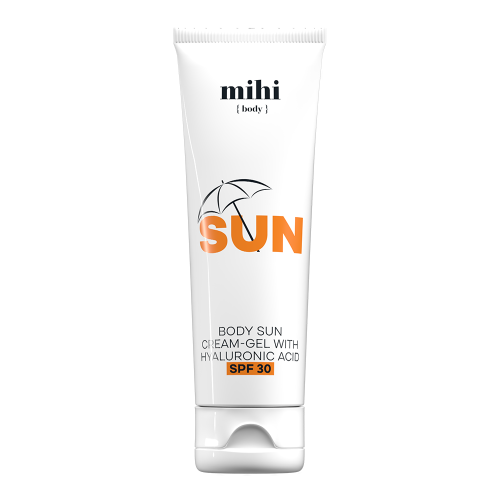 SUN. Body sun cream-gel with hyaluronic acid SPF 30 150ml   021300