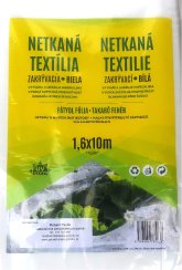 Netkaná textilie bílá 17g/m2 1,6x10m