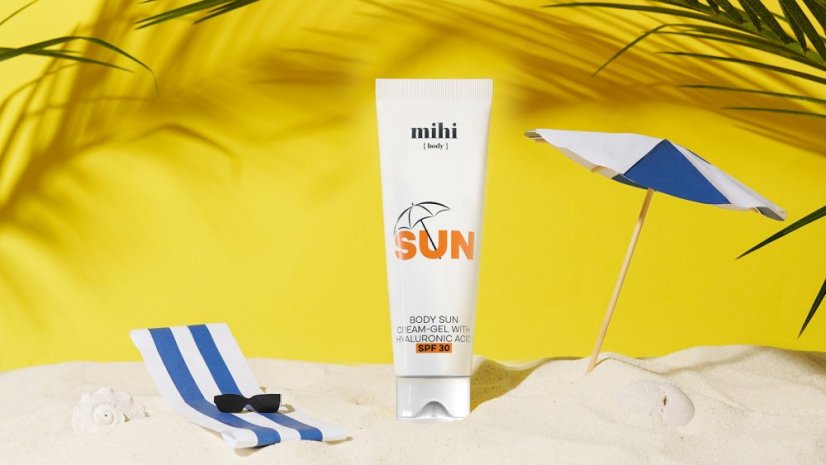 SUN. Body sun cream-gel with hyaluronic acid SPF 30 150ml   021300
