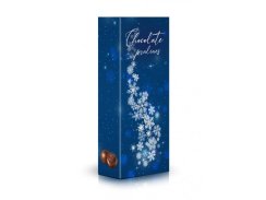Čokoládové plněné pralinky - Krásné Vánoce (modré) 84g