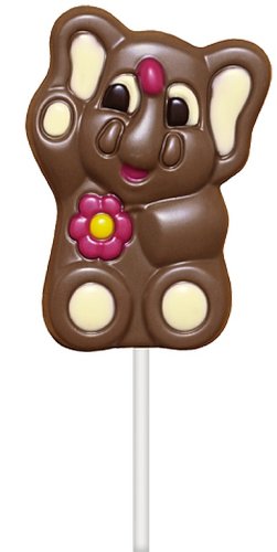 Severka Čokoládové lízátko- zvířátka 35g - zvířátka: medvídek