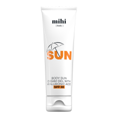 SUN. Body sun cream-gel with hyaluronic acid SPF 30  021300