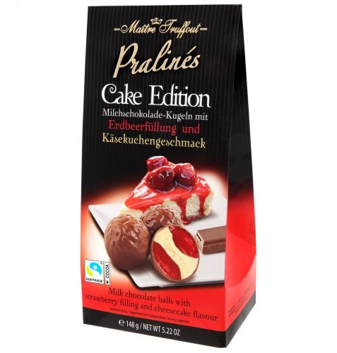 Maitre Truffout Pralines cake Pralinky - jahoda & cheesecake 148g